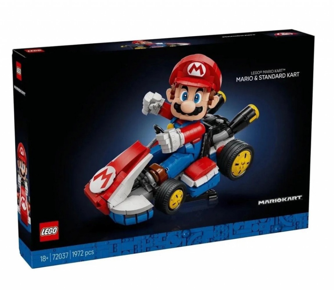 LEGO klotsid 72037 Super Mario Mario Kart: Mario & Standard-Kart