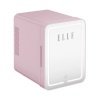 Elle autokülmik 4L mini fridge with LED make-up mirror, lilla