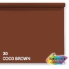 Superior taust Background Paper 20 Coco Brown 1.35x11m