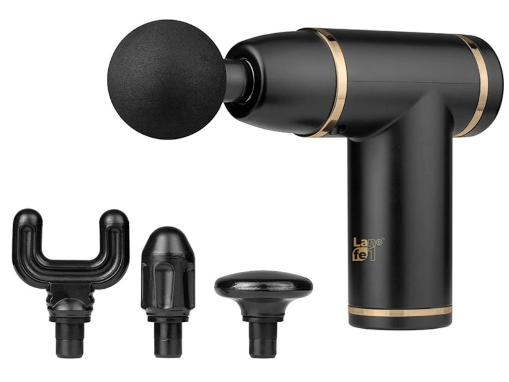 Lafe massaažipüstol GUN001 Massage Gun, must