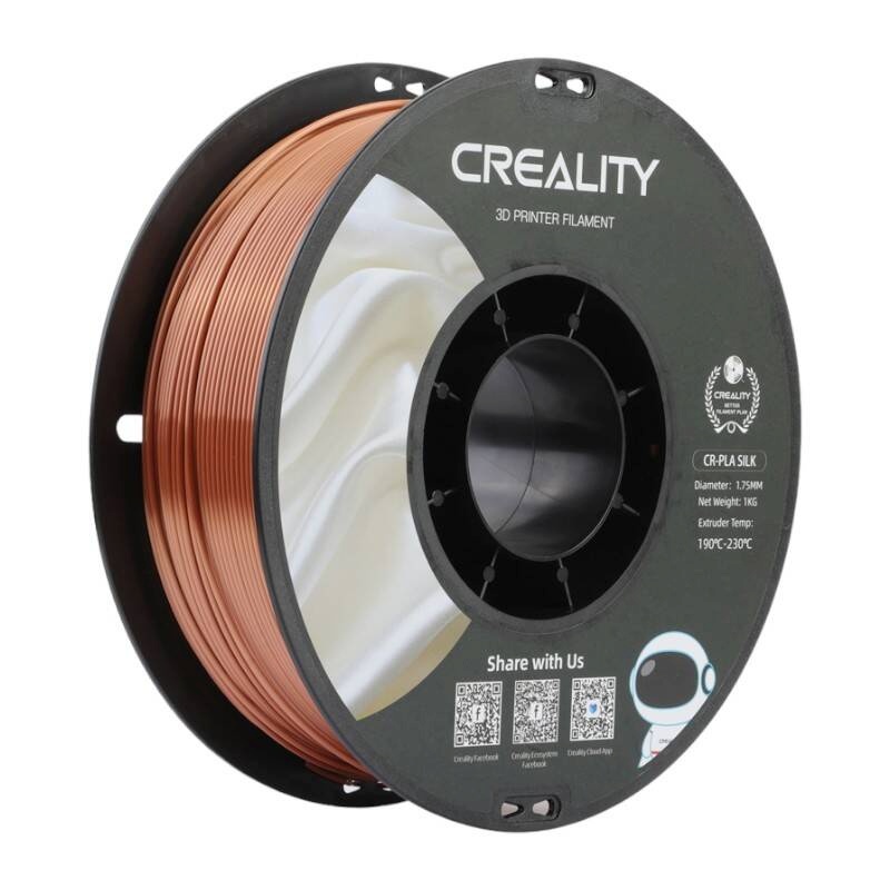 Creality 3D-printeri niit CR-Silk PLA Filament (punane vask)