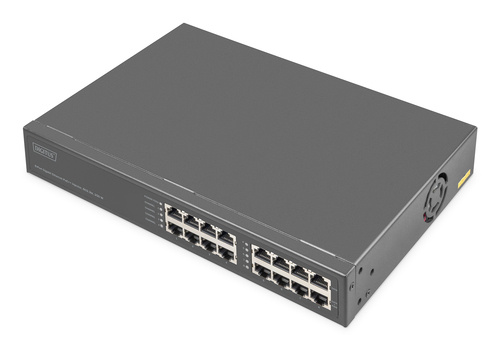 8-Port Gigabit Ethernet PoE Injector, 802.3bt, 250 W | DN-95118