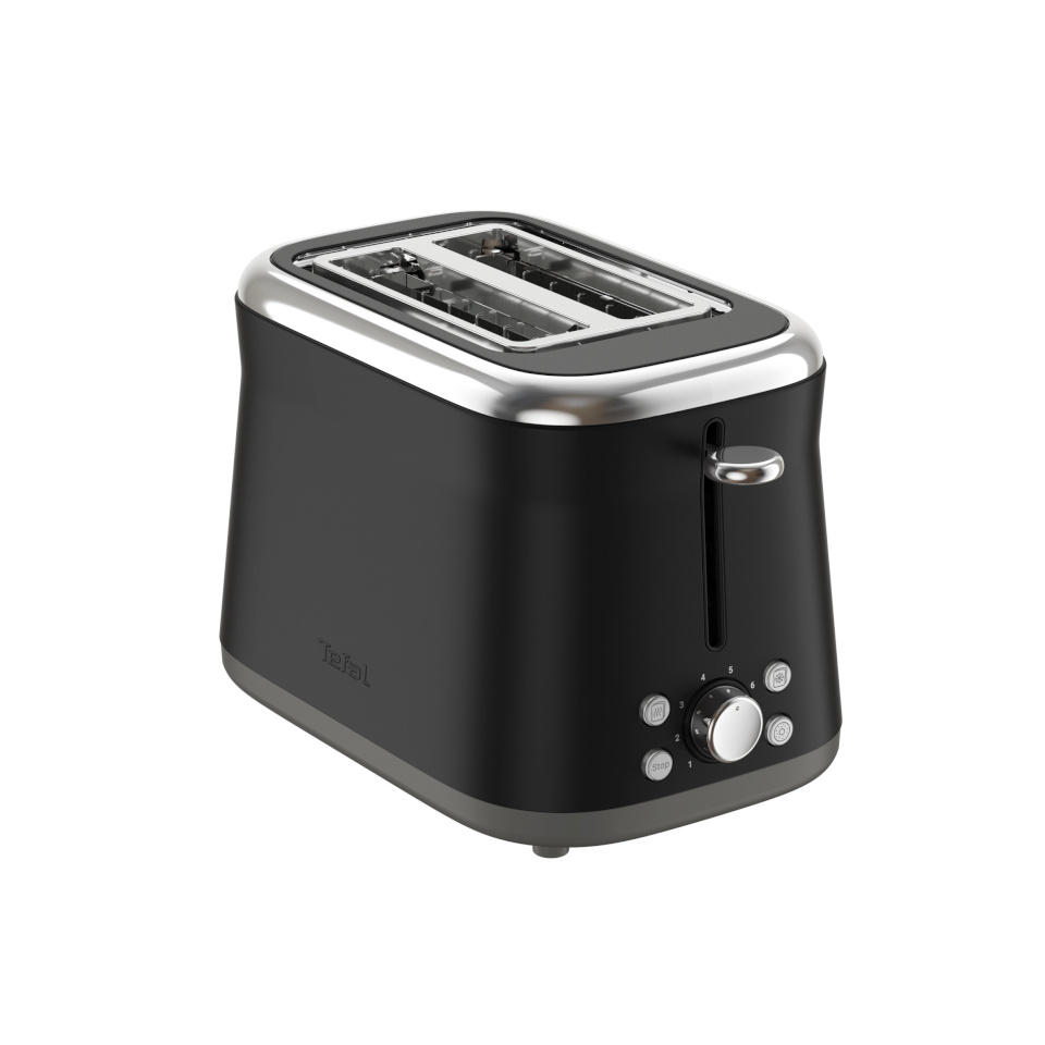 Tefal röster TT7208E0 Retro Collection Toaster, must