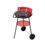 BGB Outdoor Barbeque-grill 44x73cm punane/must