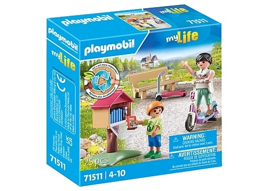 Playmobil klotsid 71511 City Life Büchertausch for Leseratten