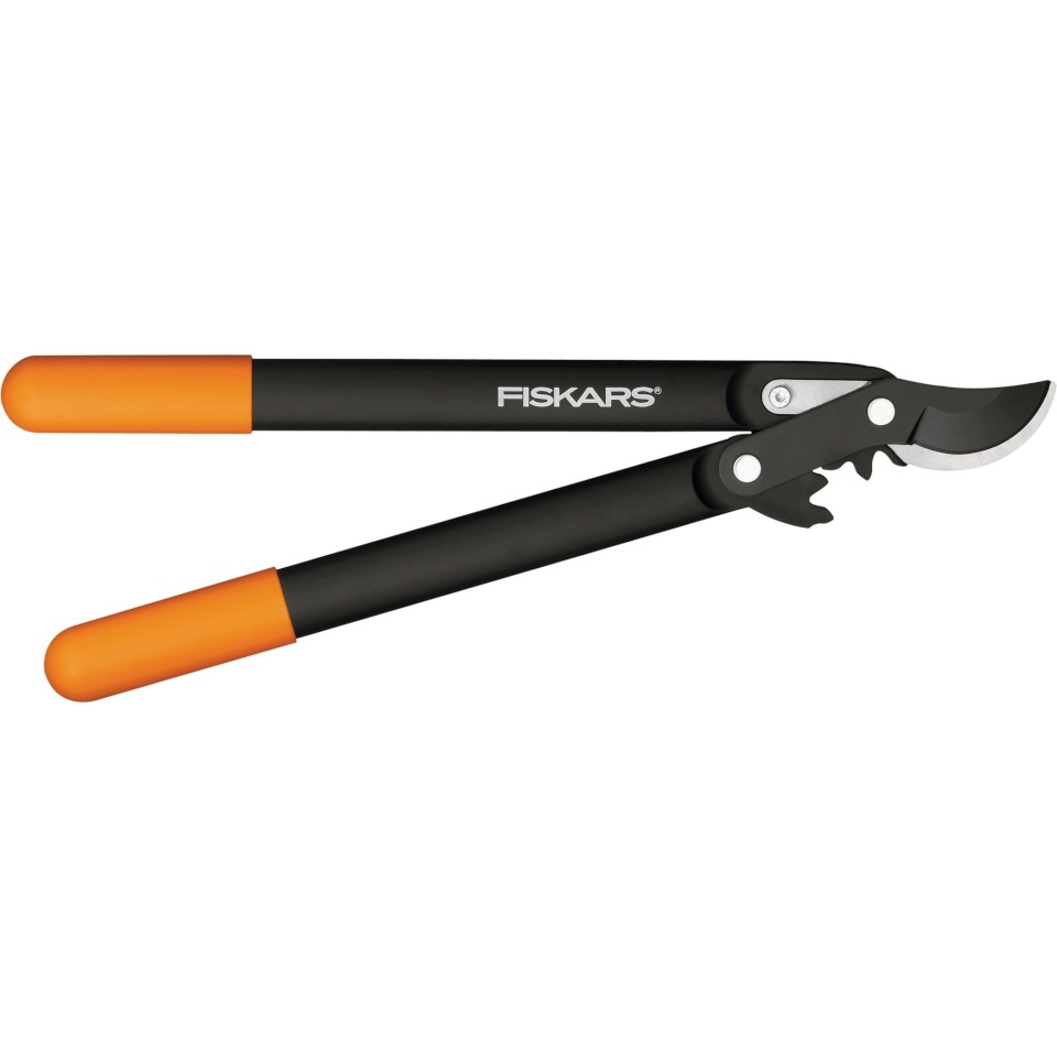 Fiskars oksakäärid L72 II Bypass Geared Lopper, must/oranž