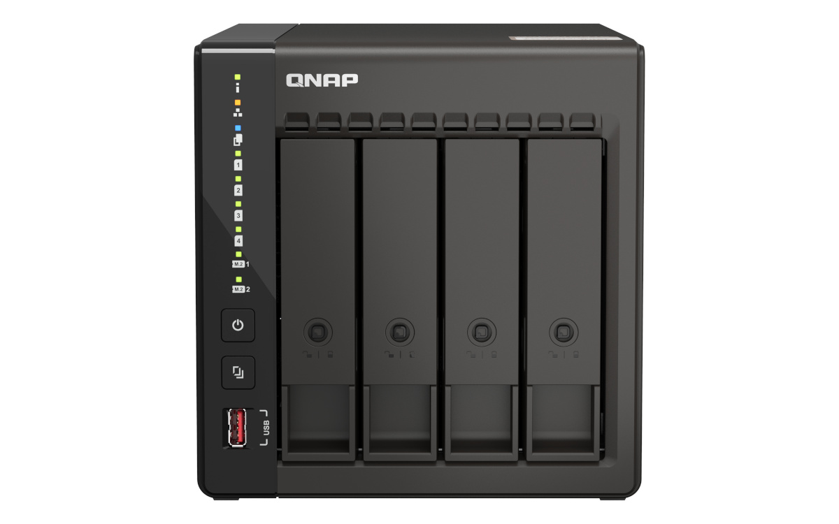 QNAP NVR QVP-41C Appliance 8ch embedded 4bay