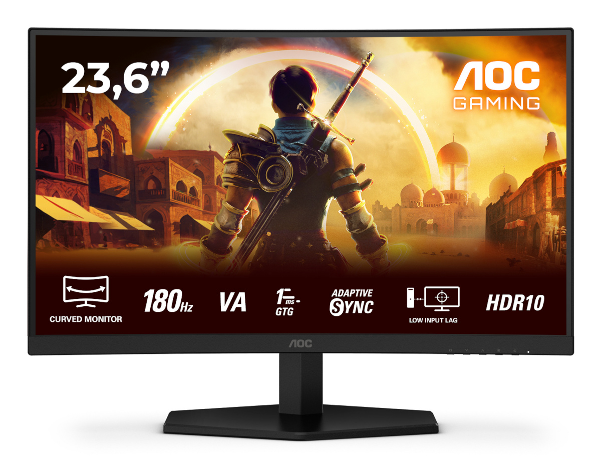 AOC monitor C24G42E - 23.6" | VA | Full HD | 0.5ms | 180Hz