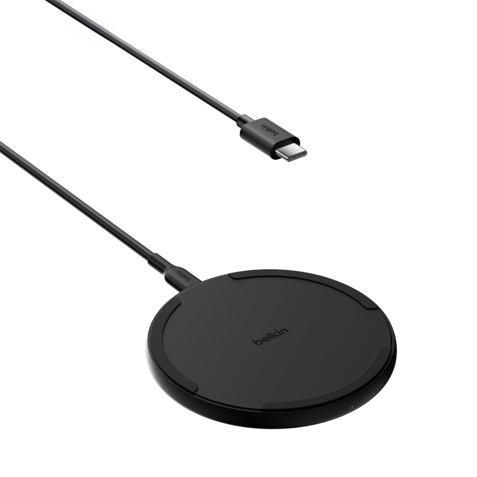 Belkin juhtmevaba laadija BOOST Charge Ladepad 15W USB-C ohne Netzt.schw.WIA012hqBK