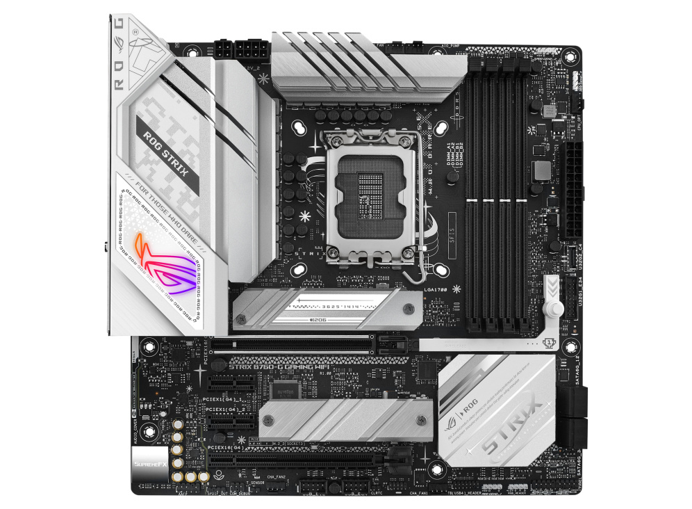 ASUS emaplaat ROG STRIX B760-G GAMING WIFI, LGA1700, DDR5, mATX