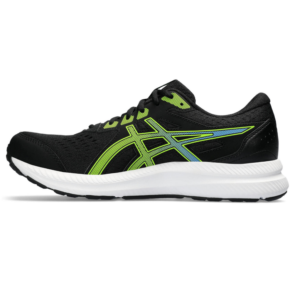Asics jooksujalatsid Gel-Contend 8 must/roheline - suurus 40