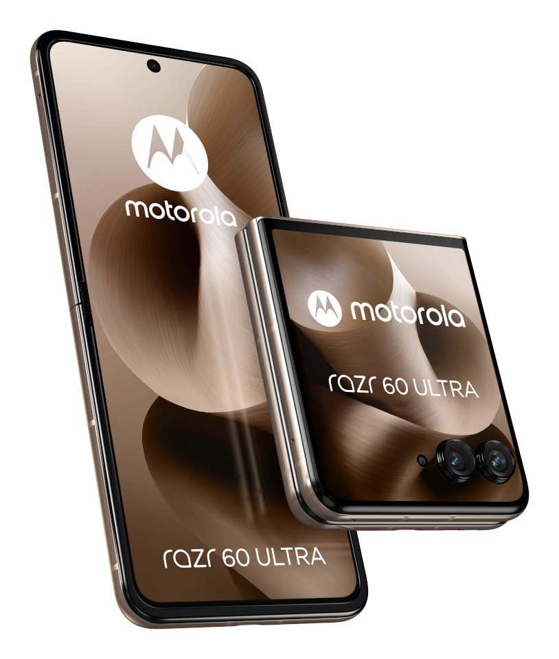 Motorola mobiiltelefon razr 60 Ultra 512GB (Mountain Trail, Android, Holz-Finish, 16 GB)