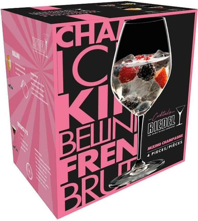 Riedel šampanjaklaaside komplekt 5515/58 Mixing Champagne Glass Set, 4tk