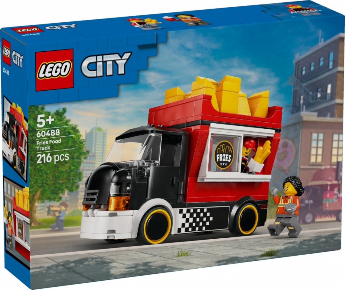 Lego klotsid Blocks City 60488 Fries Food Truck