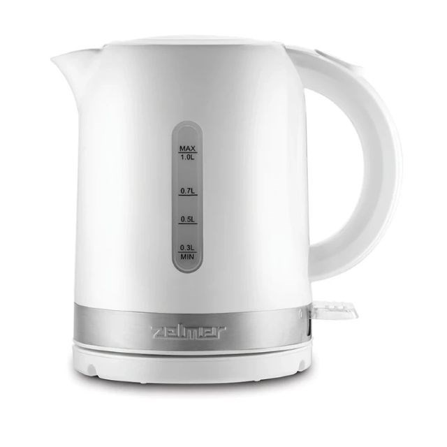 Zelmer veekeetja ZCK7018 1-litre 1500W, valge