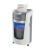 LEITZ paberipurustaja Shredder IQ OptiMax Office 550, 35 L, P-5, 2x15 shreds, Automatic Start/Stop, Reverse function, Rotating container - 33% larger capacity for shreds.