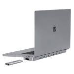 Invzi USB jagaja USB-C docking station / Hub for MacBook Pro 16" INVZI MagHub 12in2 with SSD tray (hall)