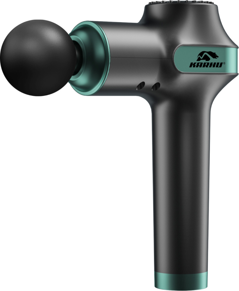 Karhu massaažipüstol PRO8 Muscle Maintenance Hammer, must