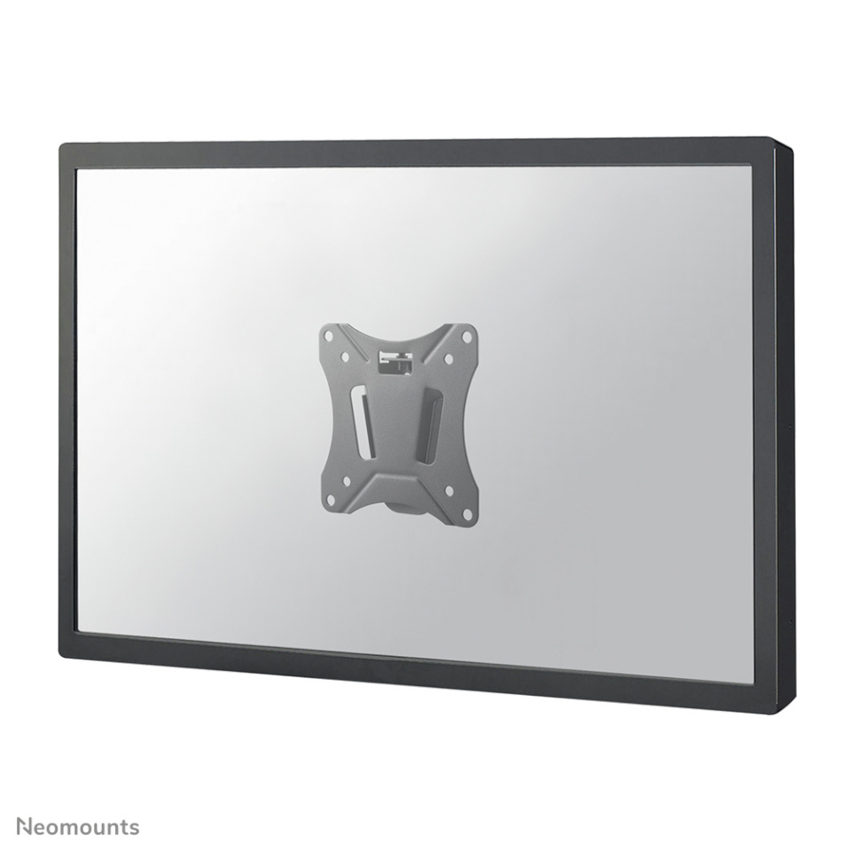NeoMounts NM-W25BLACK Ultra-flat Monitor/TV Mount wall - 10-30" - max 25 kg - VESA 75x75-100x100 - d 1,3 cm - must