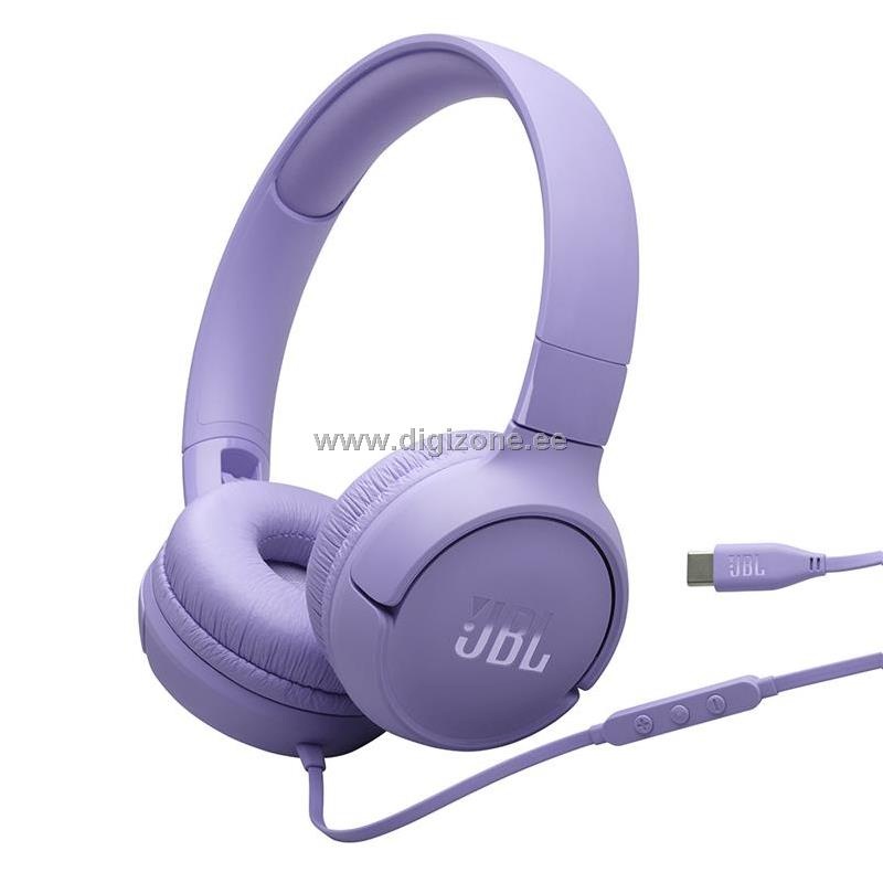 JBL kõrvaklapid T520C, On-Ear Headphones, lilla