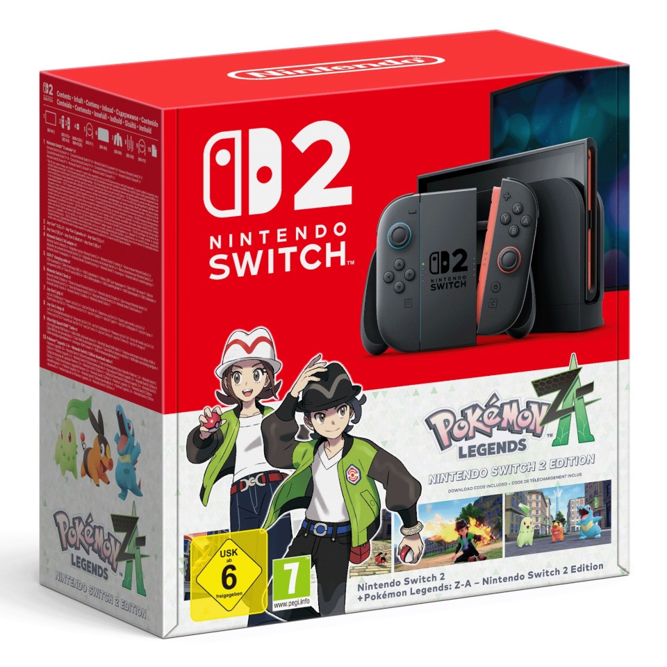 Nintendo mängukonsool Switch 2 + Pokemon- Legenden:Z-A