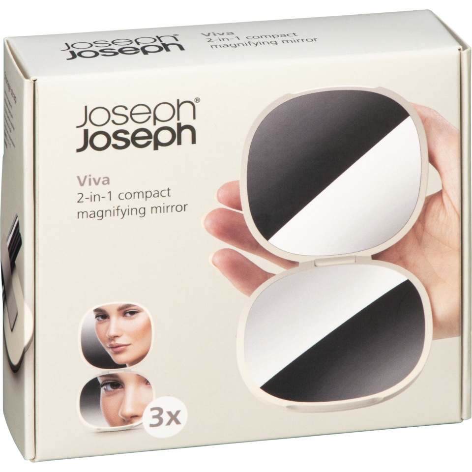 Joseph Joseph Viva 2-in-1 Compact Magnifying Mirror