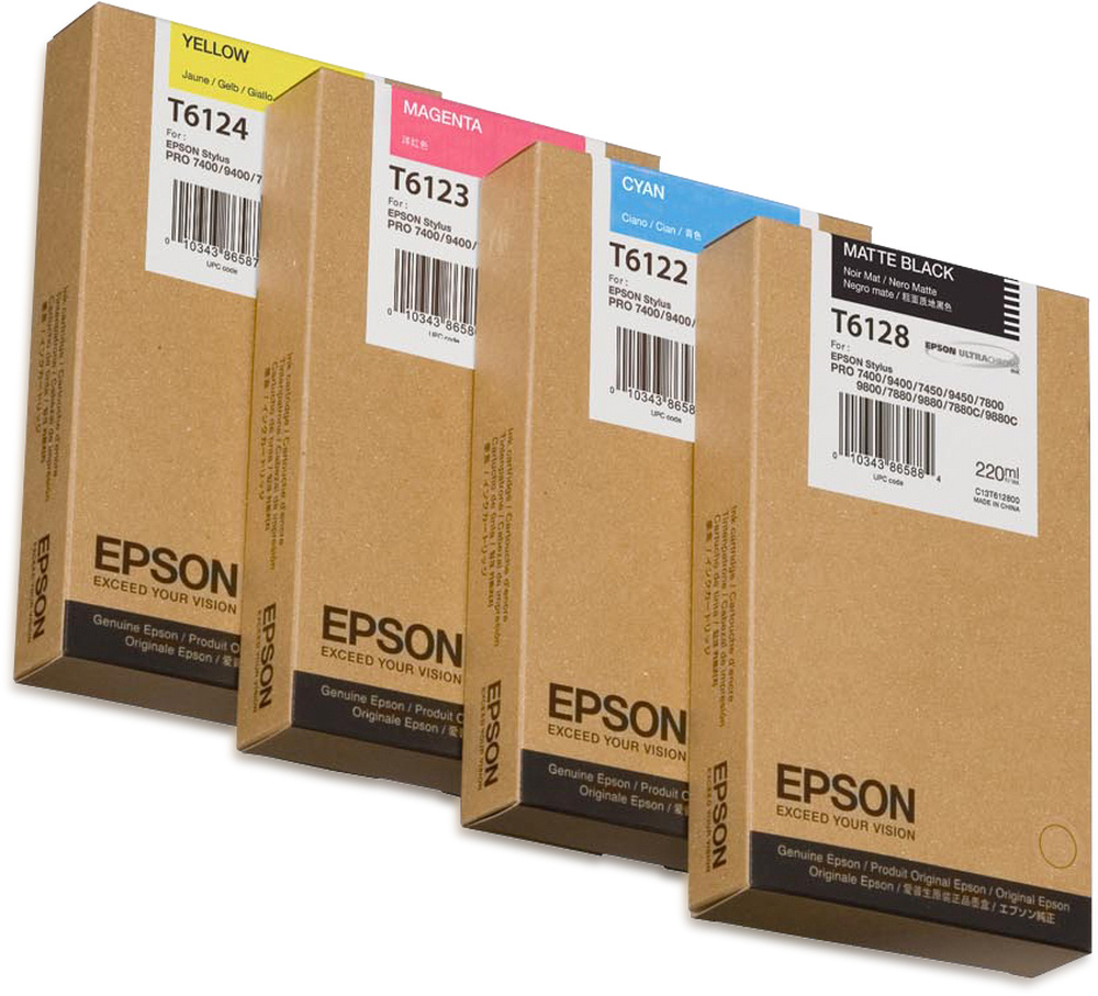 Epson Singlepack Matte must T61280N 220 ml, T61280N, tindikassett Ink Cartridge, Matte must