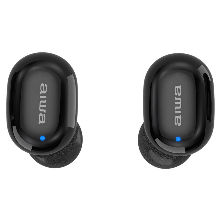 Aiwa juhtmevabad kõrvaklapid EBTW-150 TWS EarBuds Black, must