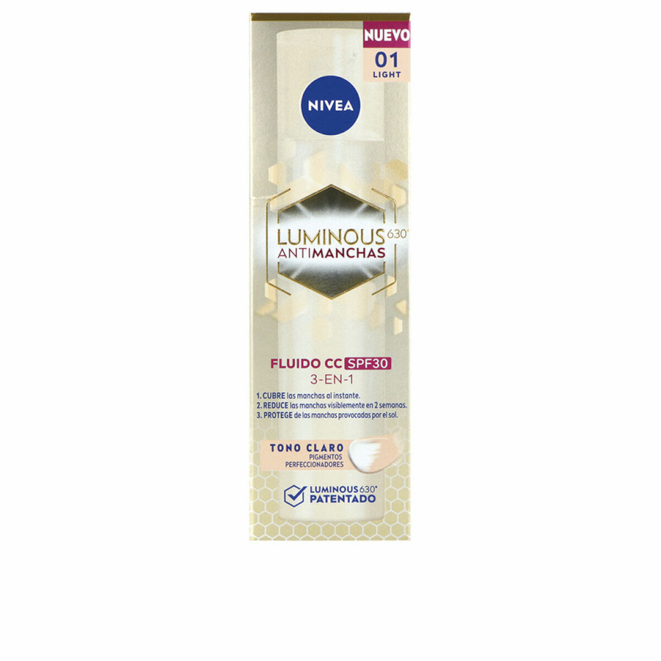 Nivea CC Cream LUMINOUS 630º Selge Spf 30 40ml