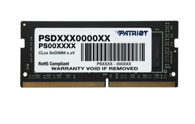 Patriot mälu DDR4 Signature 8GB 2666Mhz CL19