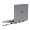Invzi USB jagaja USB-C docking station / Hub for MacBook Pro 13" / 14" INVZI MagHub 12in2 with SSD tray (hall)