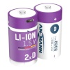 Ansmann li-ion aku Mono D 6000 USB-C 5400mAh, 2-pakk