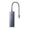 Baseus USB jagaja Hub 7in1 UltraJoy, USB-C - HDMI, 3xUSB 3.0, PD, SD/TF (hall)