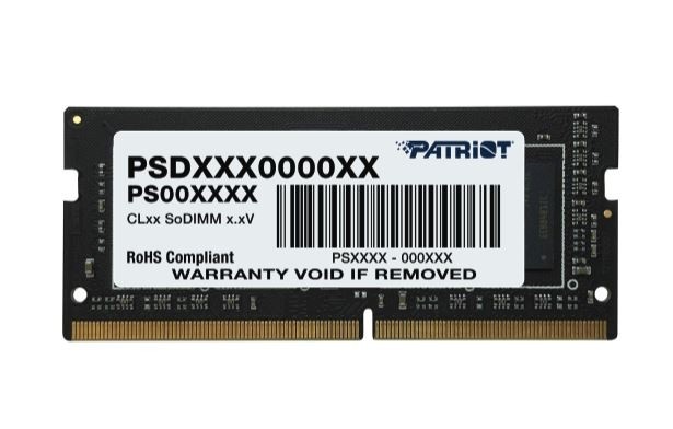 Patriot mälu DDR4 Signature 8GB 3200MHz CL22