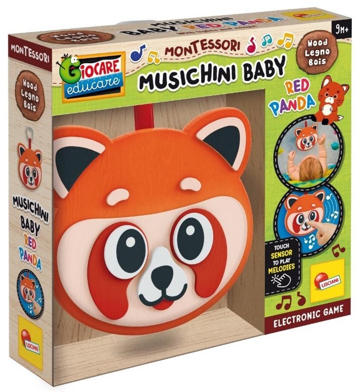 Lisciani Montessori Wood - Musical panda