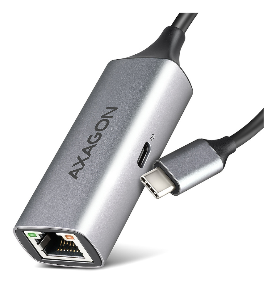 Axagon AXAGON | ADE-TXPD USB-C Gigabit Ethernet Adapter with PD 100W