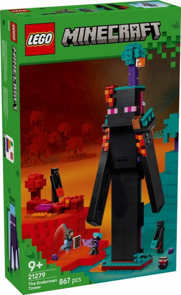 LEGO klotsid 21279 Minecraft Der Enderman-Turm