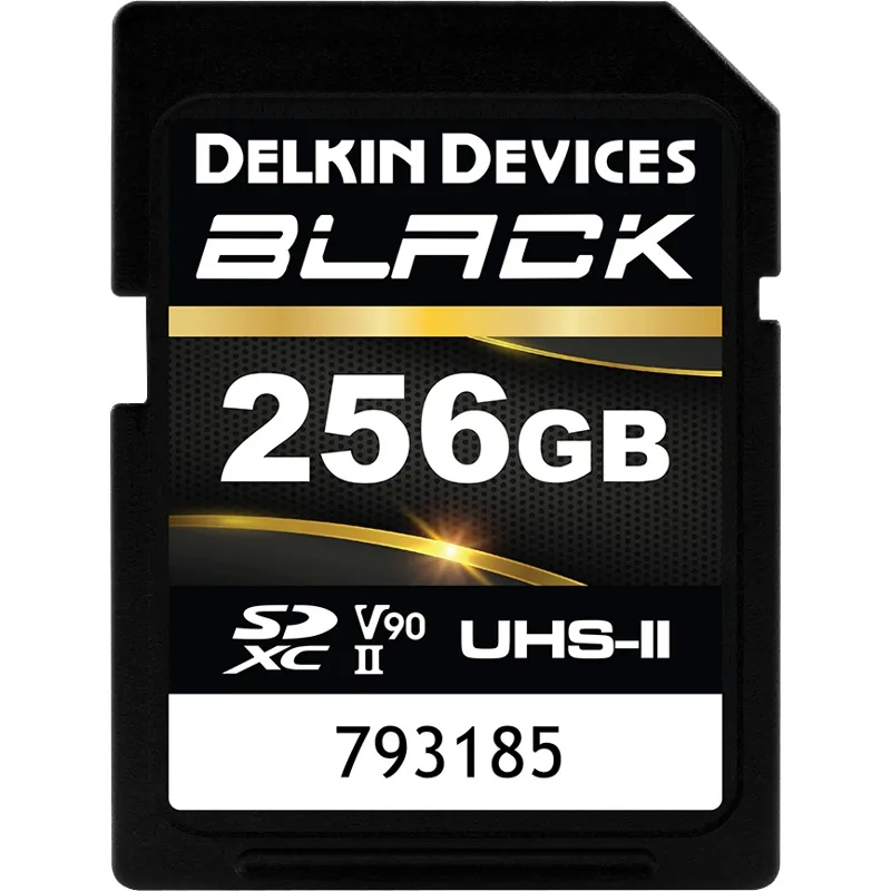 Delkin mälukaart SDXC Black Rugged UHS-II R300/W250 (V90) 256GB
