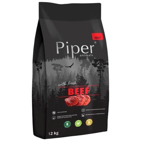 Dolina Noteci kuivtoit koerale Piper Animals with beef - Dry Dog Food- 12kg