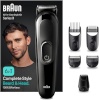Braun habemepiiraja All in One Series 3 MGK3410 6-in-1 Beard and Hair Trimmer, must