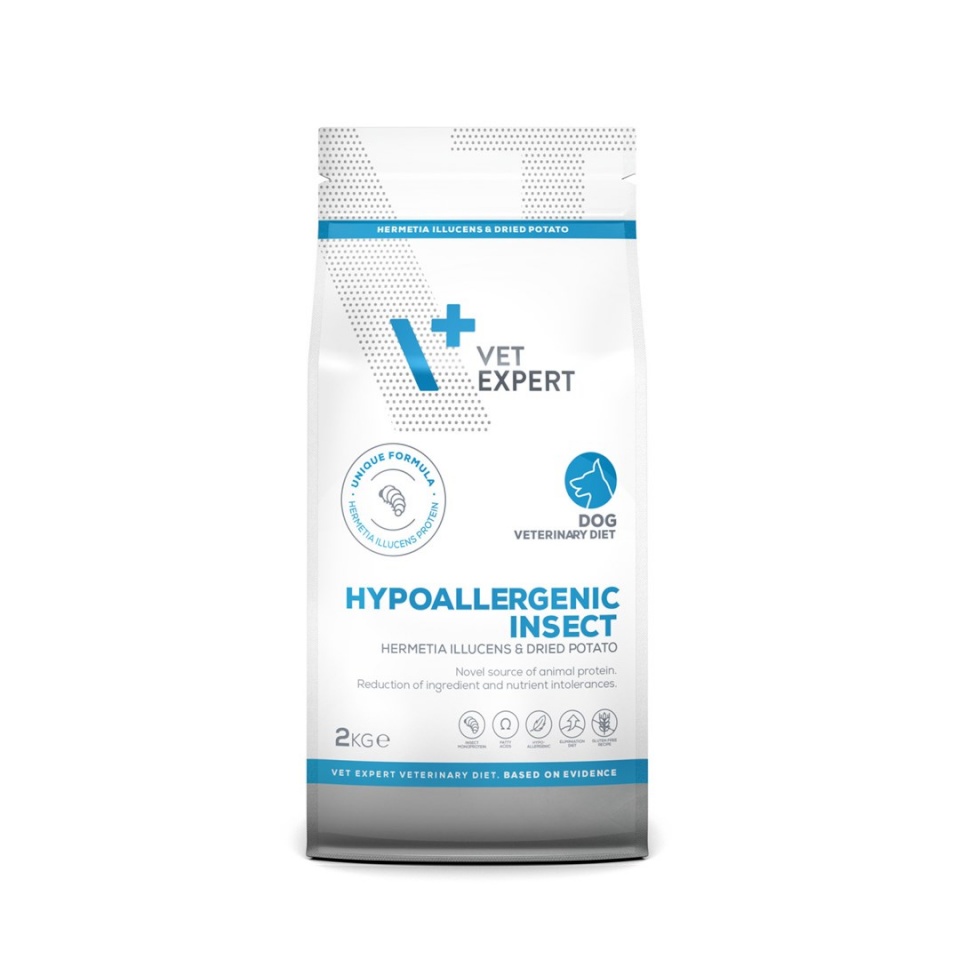 Vetexpert kuivtoit koerale Veterinary Diet Hypoallergenic Insect Dog, 2kg