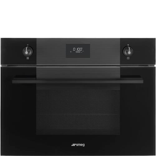SMEG kompakt mikro-kombiahi SO4101M1B3 SmegLinea, aurupuhastus, 40L, must
