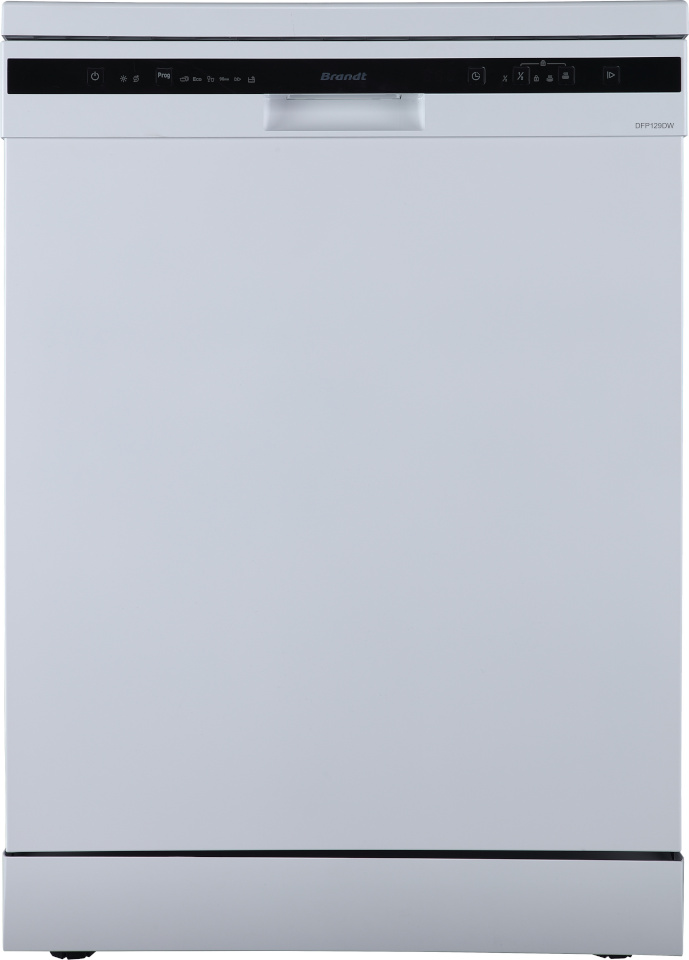 Brandt nõudepesumasin DFP3129DW Dishwasher, hõbedane