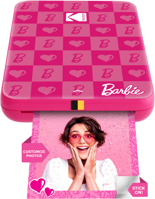Kodak x Barbie fotoprinter Step Slim 1