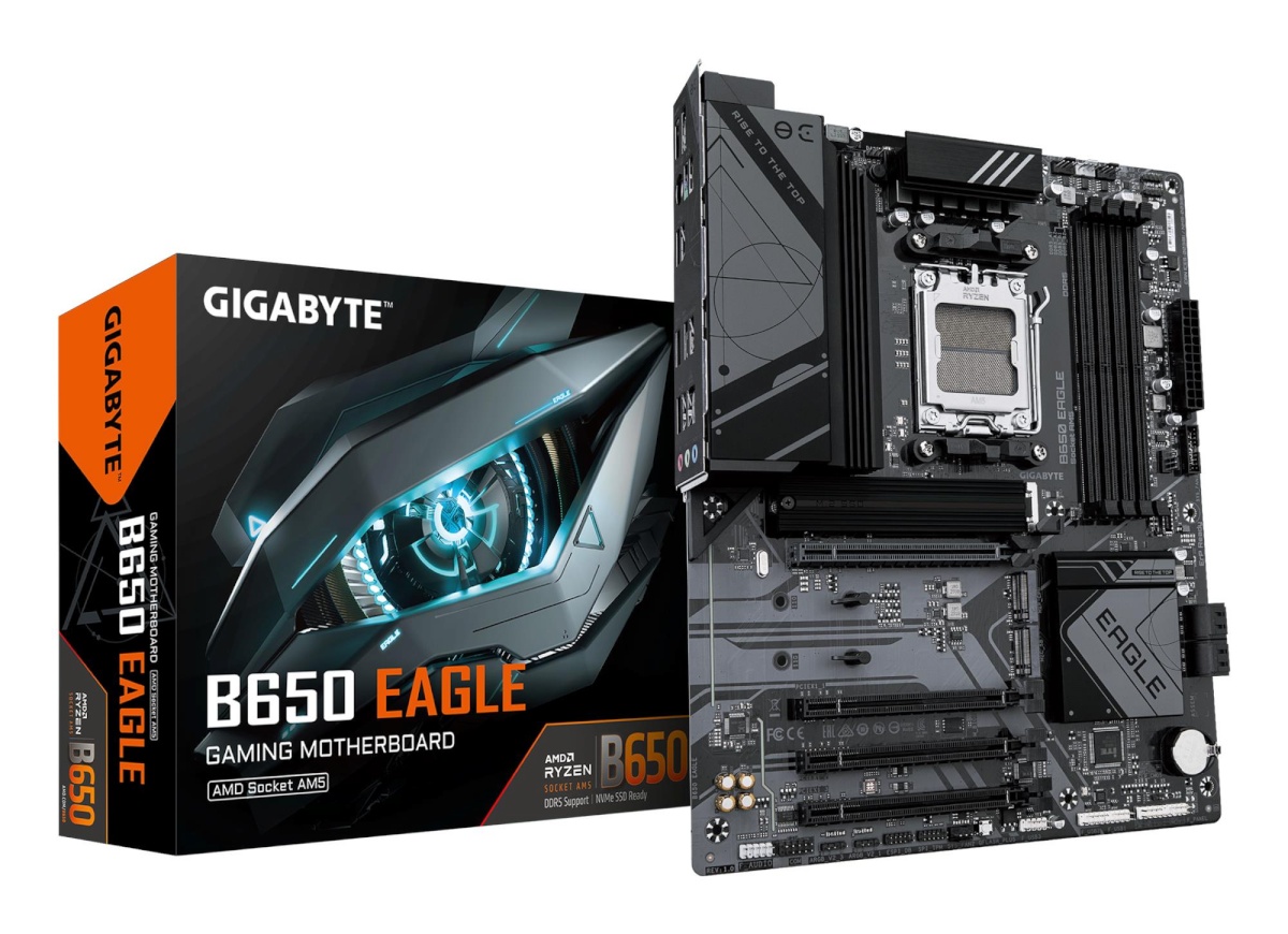 Gigabyte emaplaat AMD B650 sam5 ATX memory Ddr5 memory Slots 4 b650eagle1.2