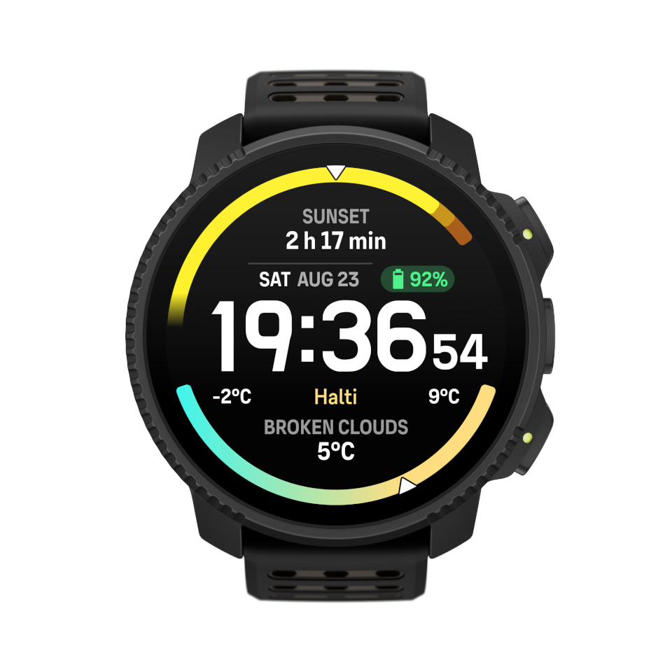 Suunto Vertical 2 spordikell, must