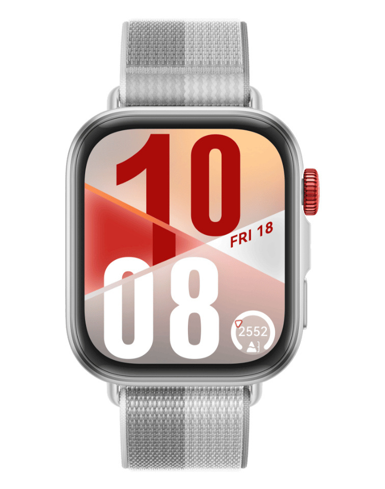 Huawei nutikell Watch Fit 4 hõbedane, Nylonarmband