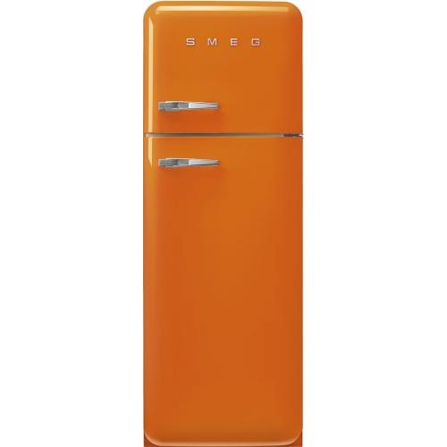 Smeg külmik FAB30ROR6 50-ndate stiil, 172cm, 222/72 l, 34dB, mehaaniline, parem, oranž