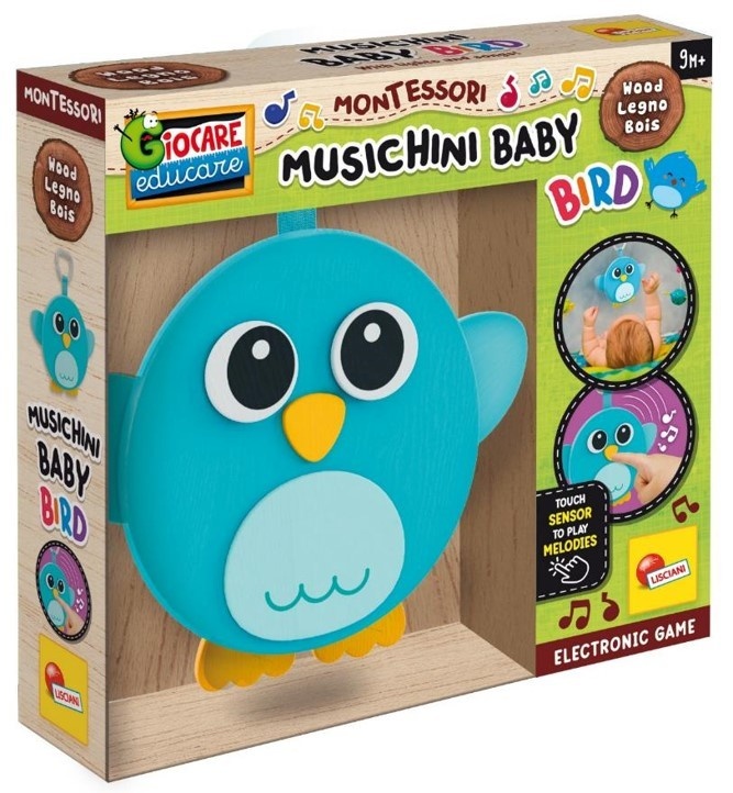 Lisciani Montessori Wood - Musical bird