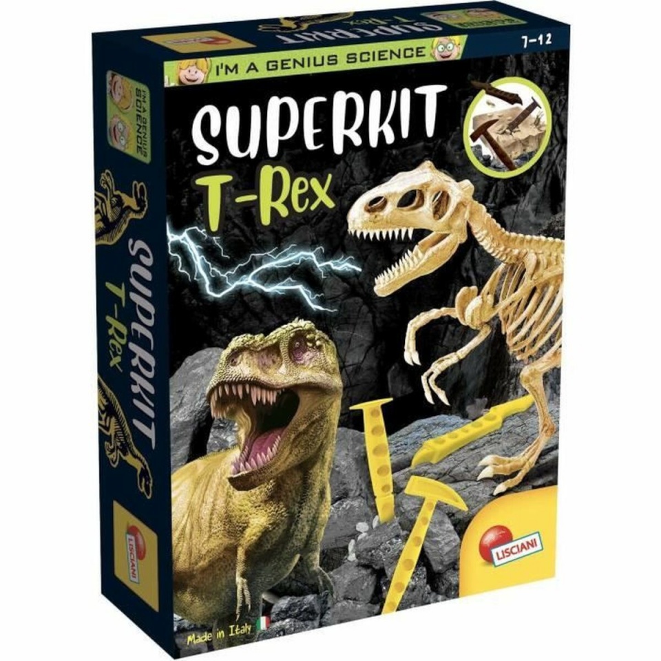 Lisciani Giochi arendav mäng kolm-ühes I'm GENIUS Super Kit T-Rex Nuevo